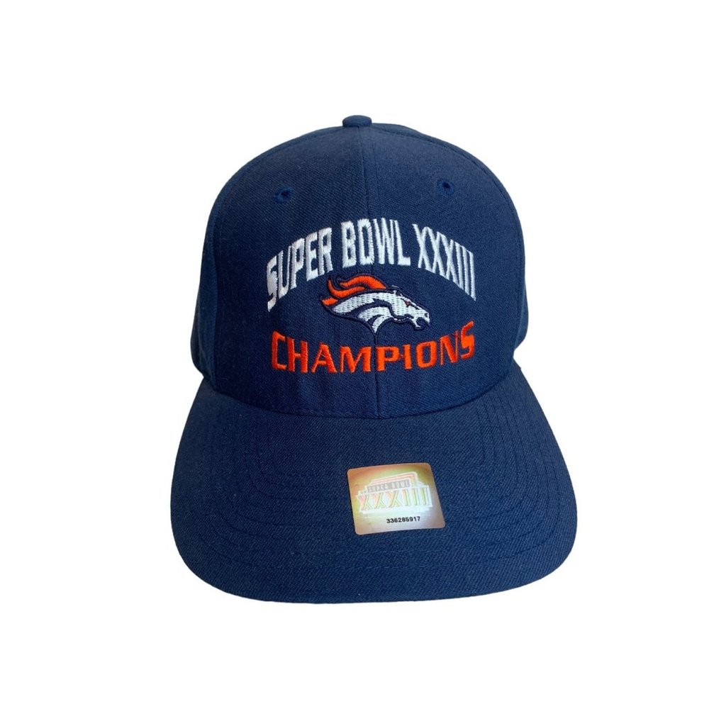 Vintage Broncos SuperBowl XXIII Hat‎ Snapback Wool Twins Enterprise Cap Wool